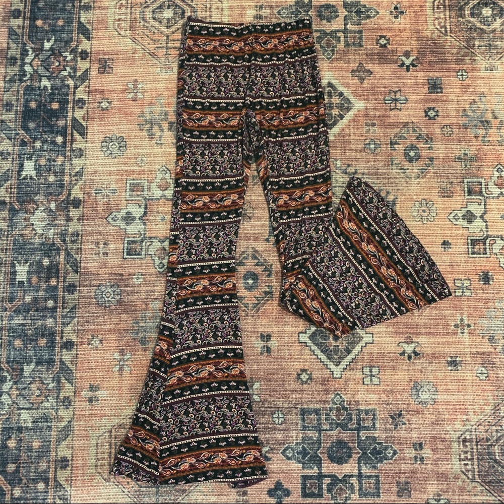 Earthbound Boho Flare Pants